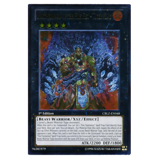 Yu-Gi-Oh! - Cosmo Blazer - Brotherhood of the Fire Fist - Tiger King (Ultimate Rare) CBLZ-EN048