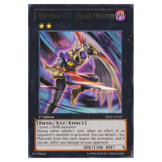 Yu-Gi-Oh! - Shadow Specters - Number 65: Djinn Buster (Rare) SHSP-EN047