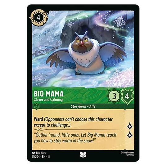 Lorcana - Winterspell - Big Mama - Clever and Calming (Common) - 071/204