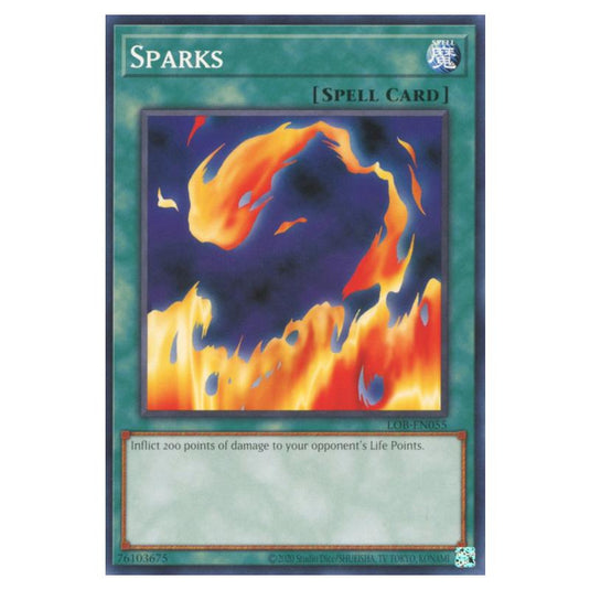 Yu-Gi-Oh! - Legend of Blue Eyes White Dragon (25th Anniversary Edition) - Sparks (Common) - LOB25-EN055