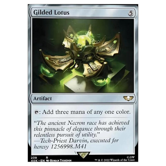 Magic The Gathering - Universes Beyond - Warhammer 40k - Gilded Lotus - 239/168
