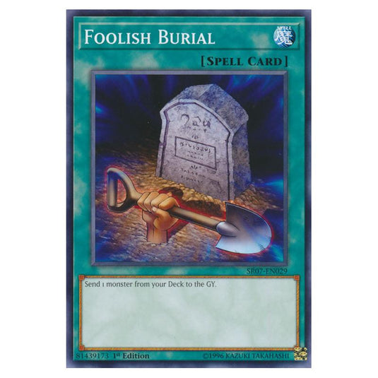 Yu-Gi-Oh! - Structure Deck - Zombie Horde - Foolish Burial (Common) SR07-EN029