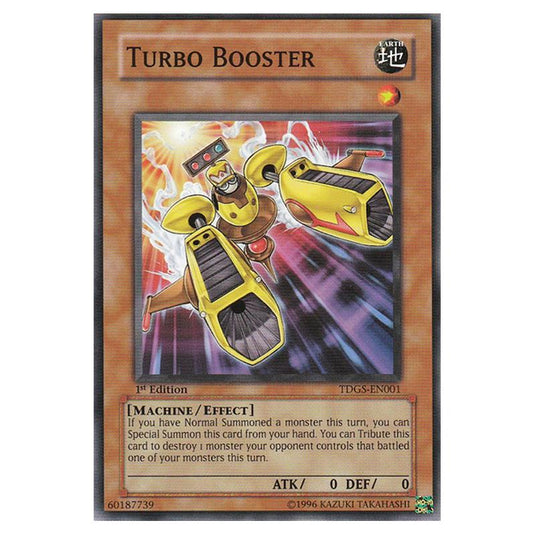 Yu-Gi-Oh! - The Duelist Genesis - Turbo Booster (Common) TDGS-EN001