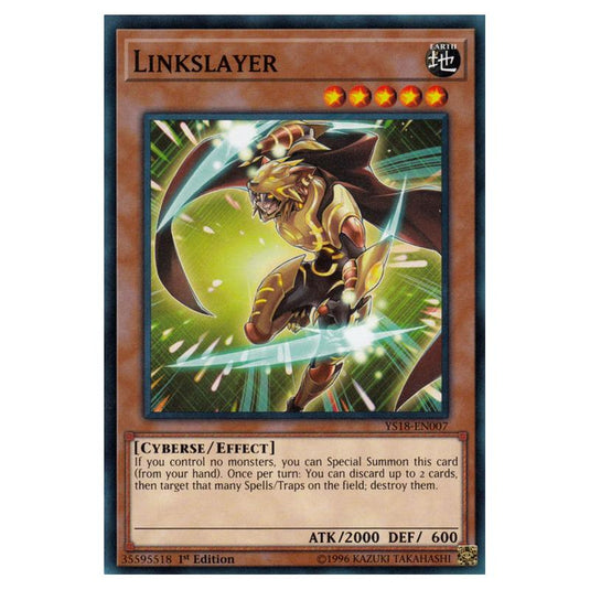 Yu-Gi-Oh! - Starter Deck - Codebreaker - Linkslayer (Common) YS18-EN007