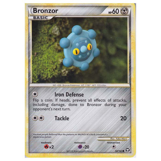 Pokemon - HGSS - Triumphant - Bronzor 58/102