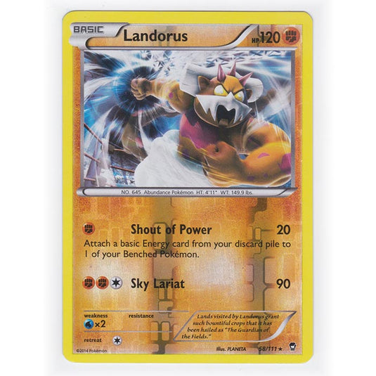 Pokemon - XY Furious Fists - (Reverse Holo) - Landorus - 58/111