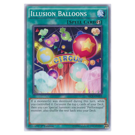 Yu-Gi-Oh! - Secrets of Eternity - Illusion Balloons - 53/99