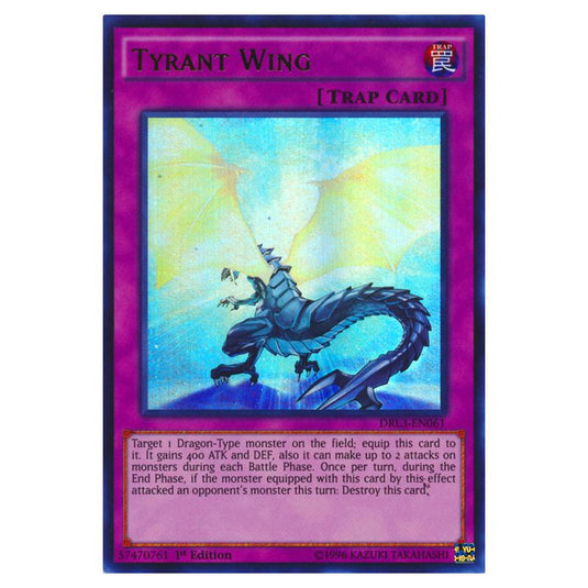 Yu-Gi-Oh! - Dragons of Legend - Unleashed - Tyrant Wing (Ultra Rare) DRL3-EN061