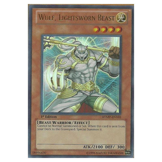 Yu-Gi-Oh! - Ra Yellow Mega Pack - Wulf, Lightsworn Beast (Ultra Rare) RYMP-EN103