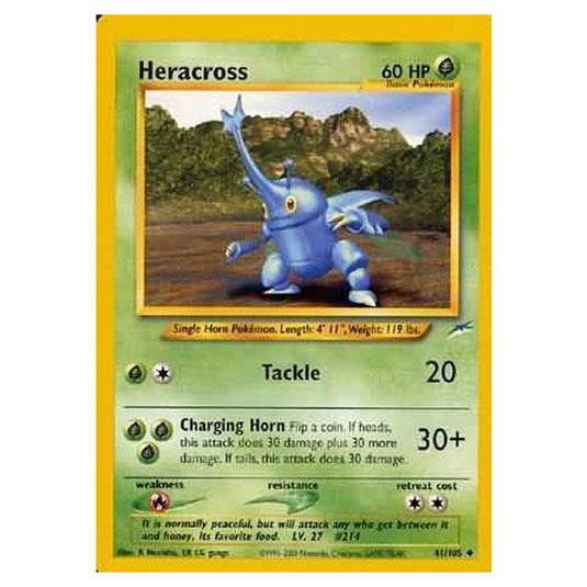 Pokemon - Neo Destiny - Heracross - 041/105