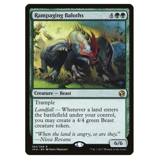 Magic the Gathering - Iconic Masters - Rampaging Baloths - 184/249