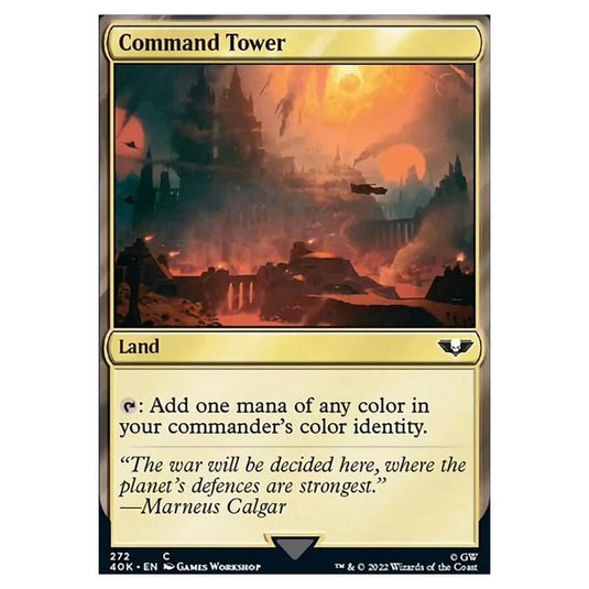 Magic The Gathering - Universes Beyond - Warhammer 40k - Command Tower - 272/168