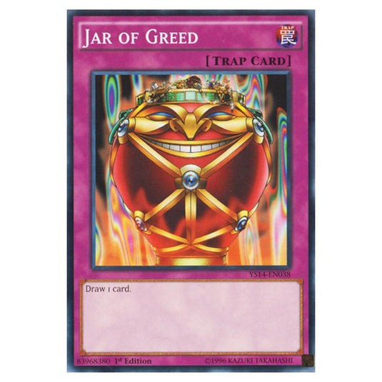 Yu-Gi-Oh! - Super Starter - Space-Time Showdown - Jar of Greed (Common) YS14-EN038