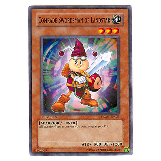 Yu-Gi-Oh! - Crossroads of Chaos - Comrade Swordsman of Landstar (Common) CSOC-EN033