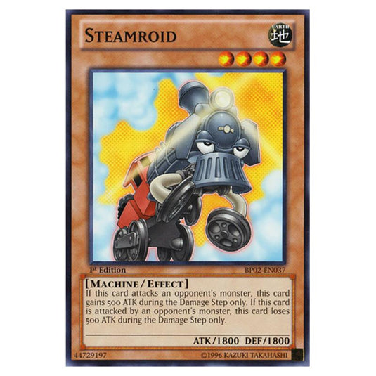 Yu-Gi-Oh! - Battle Pack 2 - War of the Giants - Steamroid (Common) BP02-EN037