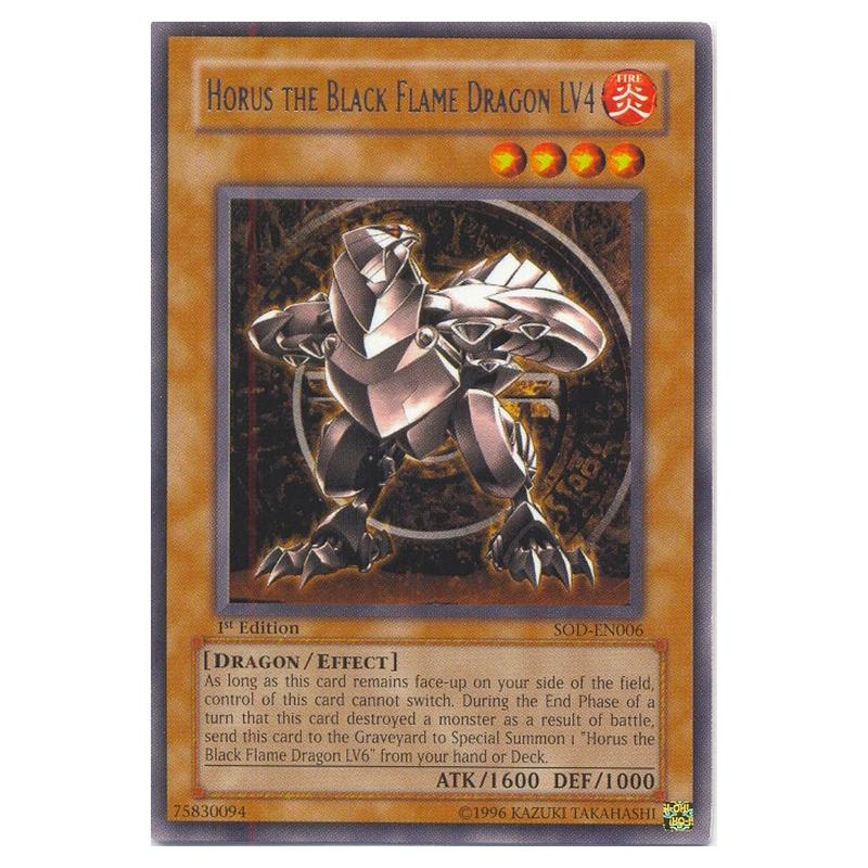 Yu Gi Oh Soul Of The Duelist Horus The Black Flame Dragon LV4 Ra Yu Gi Oh Soul Of The Duelist Horus The Black Flame Dragon LV4 Ra