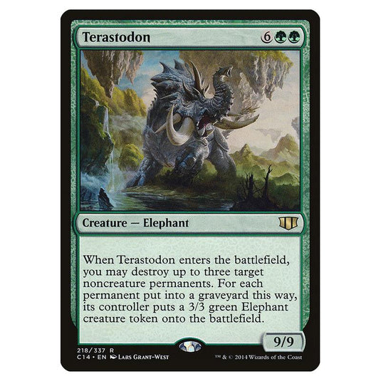 Magic The Gathering - Commander 2014 - Terastodon - 218
