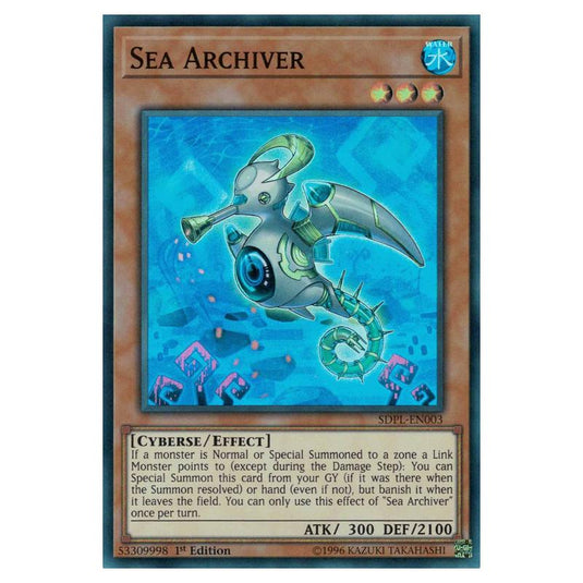 Yu-Gi-Oh! - Structure Deck - Powercode Link - Sea Archiver (Super Rare) SDPL-EN003