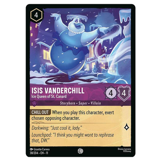 Lorcana - Winterspell - Isis Vanderchill - Ice Queen of St. Canard (Common) - 038/204