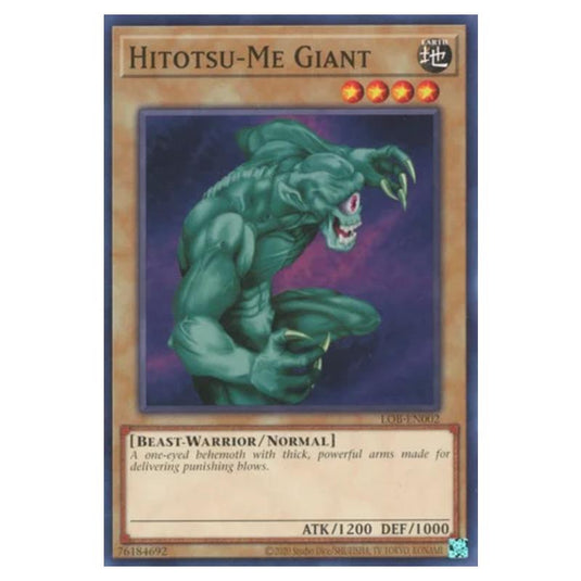 Yu-Gi-Oh! - Legend of Blue Eyes White Dragon (25th Anniversary Edition) - Hitotsu-Me Giant (Common) - LOB25-EN002