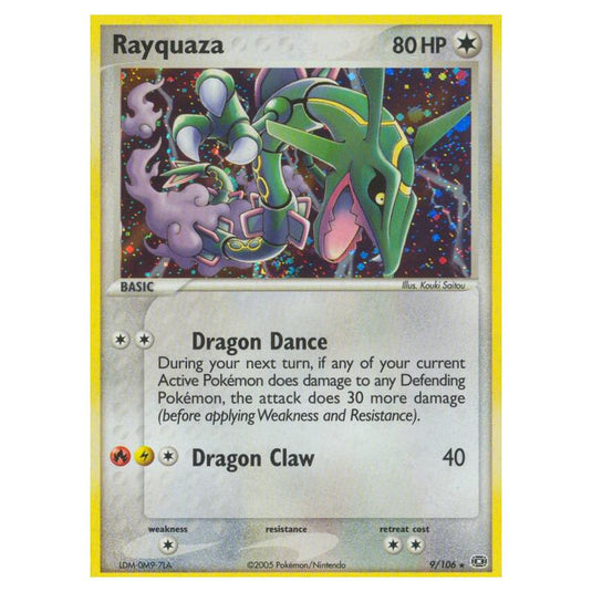 Pokemon - INSERT SERIES HERE - Emerald - Rayquaza - 9/106