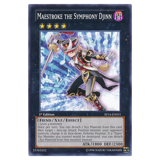 Yu-Gi-Oh! - Star Pack 2014 - Maestroke the Symphony Djinn (Common) SP14-EN031