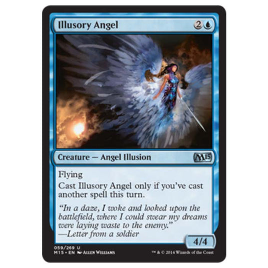 Magic the Gathering - M15 Core Set - Illusory Angel - 59/269