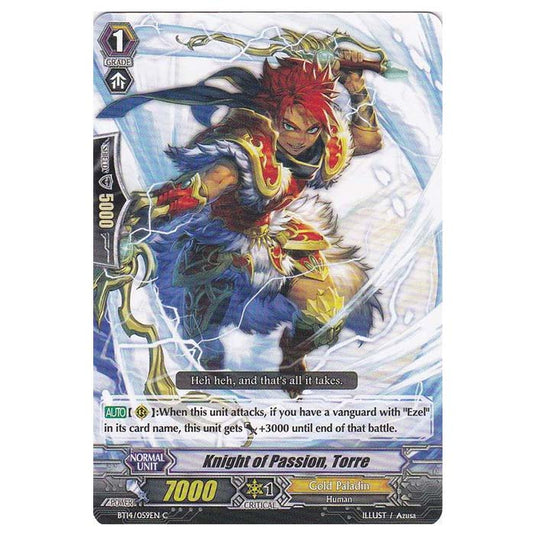 CFV - Brilliant Strike - Knight of Passion, Torre - 59/102