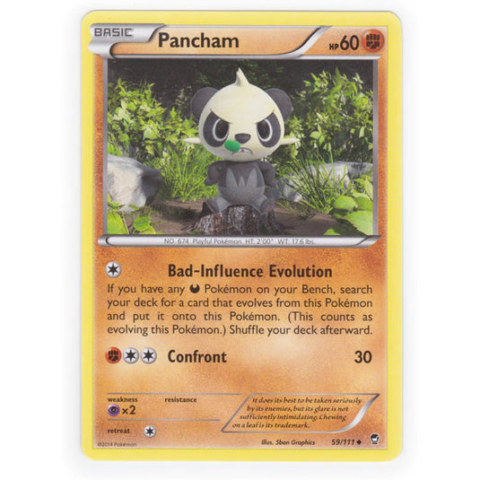 Pokemon - XY Furious Fists - Pancham - 59/111