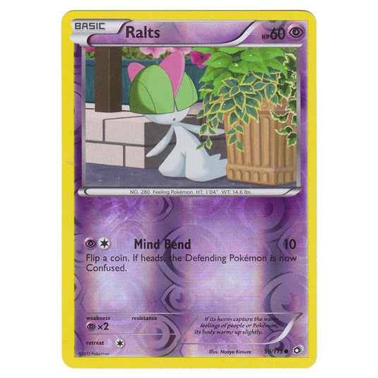 Pokemon - Black & White - Legendary Treasures - (Reverse Holo) Ralts - 59/113