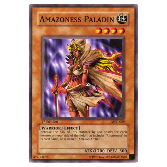 Yu-Gi-Oh! - Magician\'s Force - Amazoness Paladin (Common) MFC-059