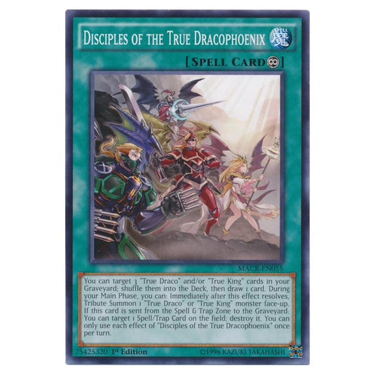 Yu-Gi-Oh! - Maximum Crisis - Disciples of the True Dracophoenix (Common) MACR-EN055