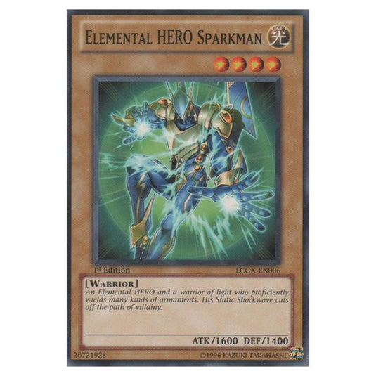 Yu-Gi-Oh! - Legendary Collection 2 - The Duel Academy Years Mega Pack - Elemental HERO Sparkman (Common) LCGX-EN006