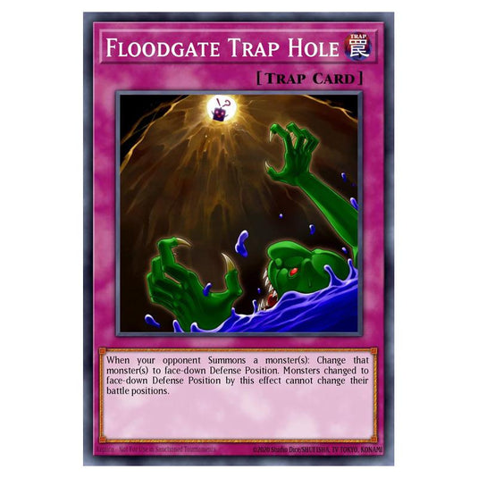 Yu-Gi-Oh! - Structure Deck - Beware of Traptrix - Floodgate Trap Hole (Common) SDBT-EN032