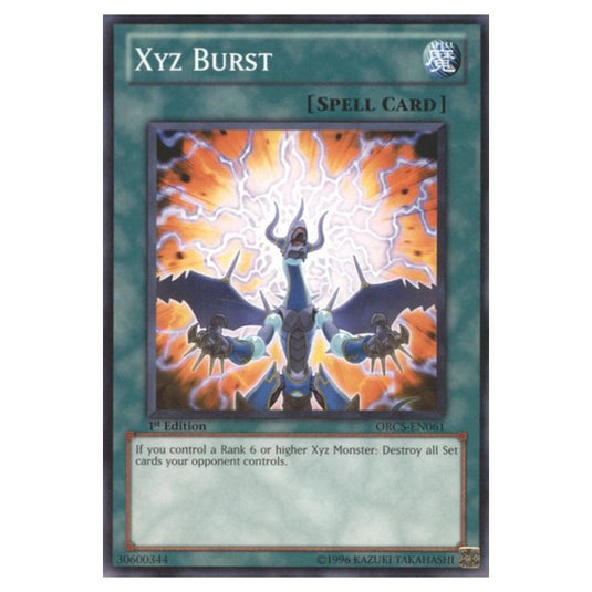 Yu-Gi-Oh! - Order of Chaos - Xyz Burst (Common) ORCS-EN061