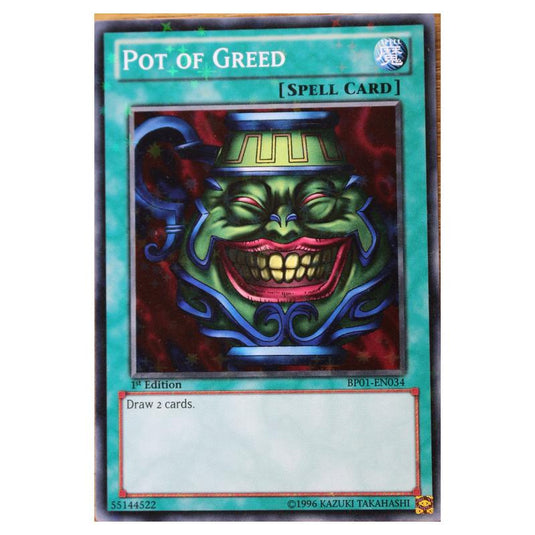 Yu-Gi-Oh! - Battle Pack - Epic Dawn - Pot of Greed (Starfoil Rare) BP01-EN034