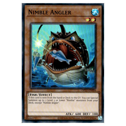 Yu-Gi-Oh! - OTS Tournament Pack 22 - Nimble Angler (Super Rare) OP22-EN004