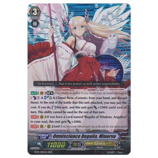 CFV - Brilliant Strike - Omniscience Regalia, Minerva - 5/102