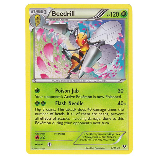 Pokemon - XY Base Set - Beedrill - 5/146