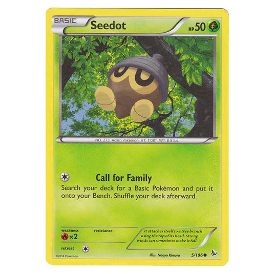 Pokemon - XY - Flashfire - Seedot - 5/106