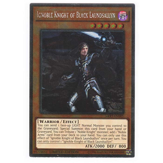 Yu-Gi-Oh! - Noble Knights of the Round Table - Ignoble Knight of Black Laundsallyn - NKRT-EN005