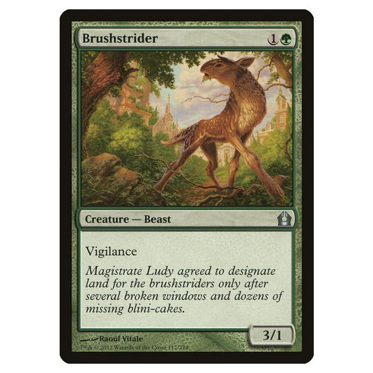 Magic The Gathering - Return To Ravnica - Brushstrider - 117/274 (Foil)