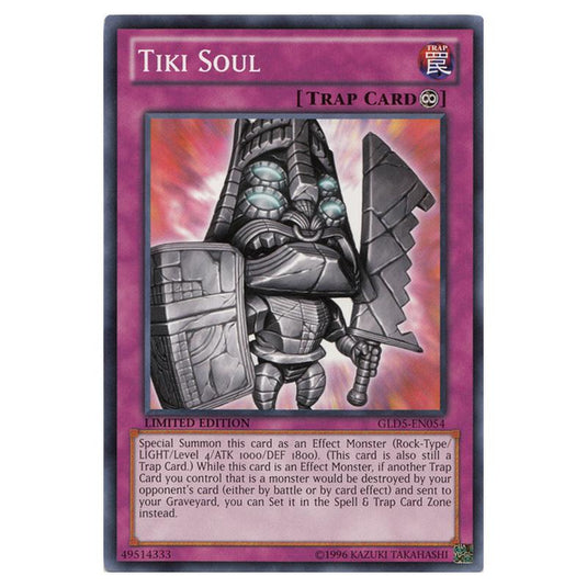 Yu-Gi-Oh! - Gold Series - Haunted Mine - Tiki Soul (Common) GLD5-EN054