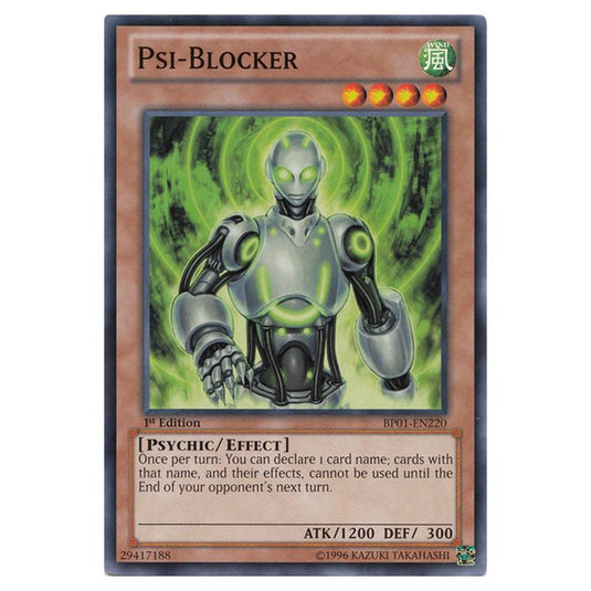 Yu-Gi-Oh! - Battle Pack - Epic Dawn - Psi-Blocker (Common) BP01-EN220