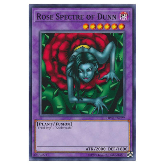Yu-Gi-Oh! - OTS Tournament Pack 5 - Rose Spectre of Dunn (Short Print) OP05-EN022