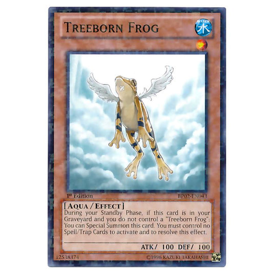 Yu-Gi-Oh! - Battle Pack 2 - War of the Giants - Treeborn Frog (Mosaic Rare) BP02-EN043