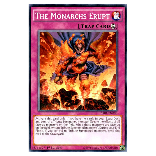 Yu-Gi-Oh! - Emperor of Darkness Structure Deck - The Monarchs Erupt (Common) SR01-EN038