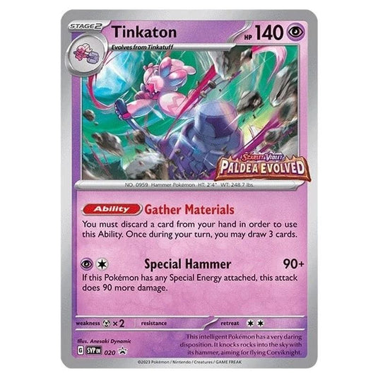 Pokemon - SV Black Star Promos - Tinkaton - 020/003