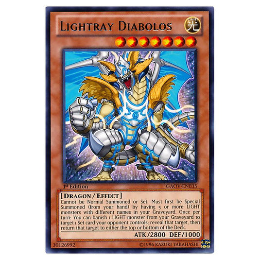 Yu-Gi-Oh! - Galactic Overlord - Lightray Diabolos (Rare) GAOV-EN035