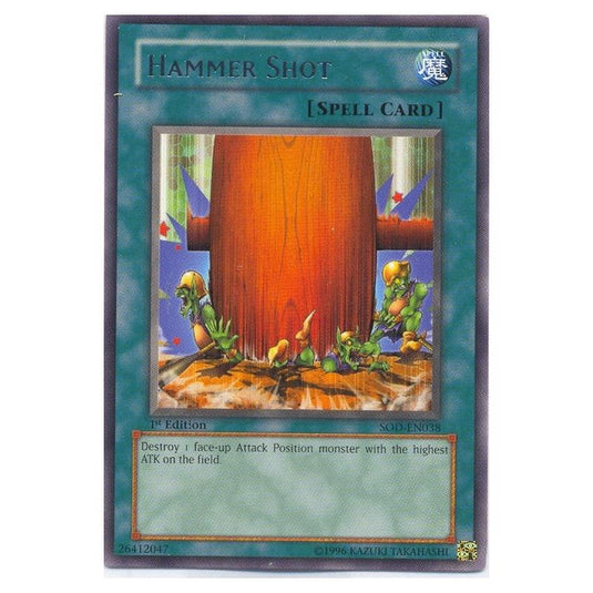 Yu-Gi-Oh! - Soul of the Duelist - Hammer Shot (Rare) SOD-EN038